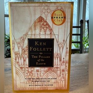 The Pillars of the Earth by Ken Follett. New York Times best seller.